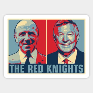 The Red Knights Sticker